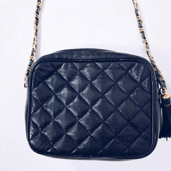 Leather Quilted Mini Bag - Picture 4 of 15